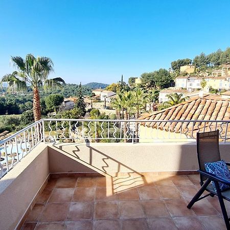 Hameau Des Amandiers Vue Mer - Piscine, Golf Et Tennis Prive Saint-Cyr-sur-Mer Kültér fotó