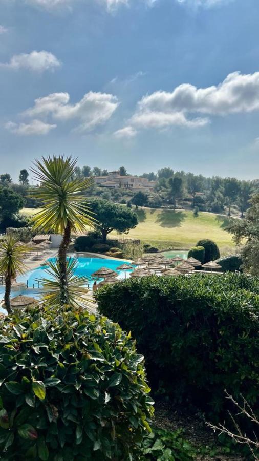 Hameau Des Amandiers Vue Mer - Piscine, Golf Et Tennis Prive Saint-Cyr-sur-Mer Kültér fotó