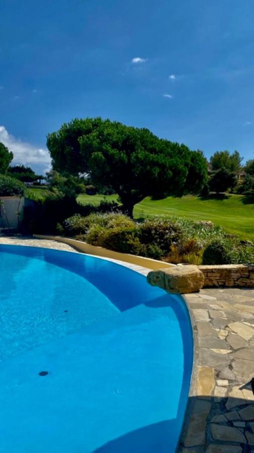 Hameau Des Amandiers Vue Mer - Piscine, Golf Et Tennis Prive Saint-Cyr-sur-Mer Kültér fotó